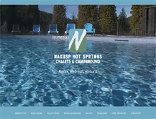 Tablet Screenshot of nakusphotsprings.com